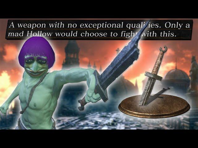 Can I Beat Dark Souls 3 With The WORST Weapon In The Series?