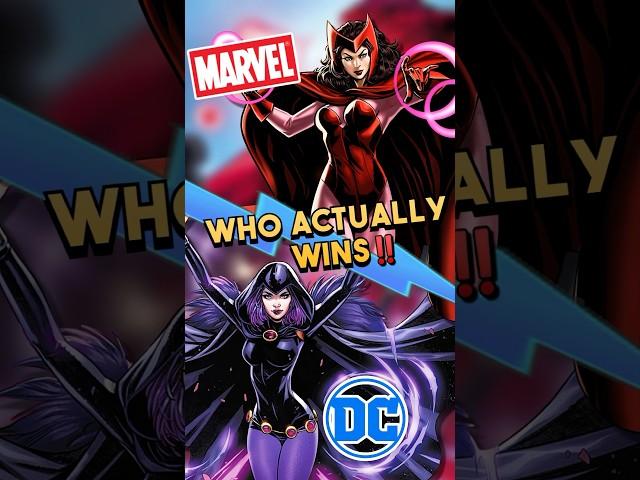 Raven Can STOMP Scarlet Witch… #shorts #comics