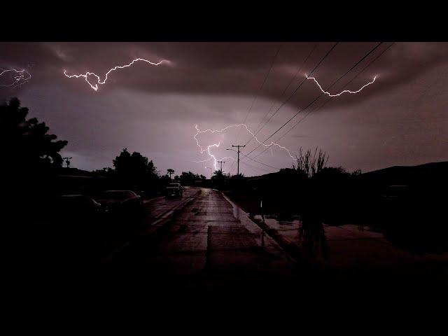 Driving Around Phoenix, AZ in a HUGE Thunderstorm