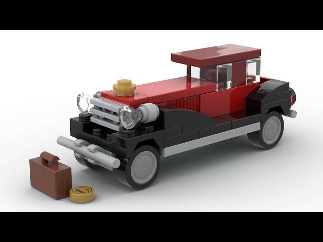 Lego 30644 Vintage Car Speed Build Studio Bricklink LDD by PLegoBB