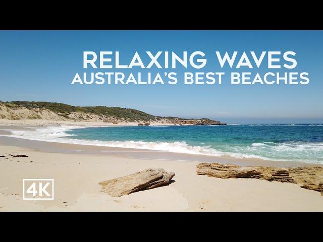 Relaxing Waves Australia's Best Beaches Compilation 01 (Loopable 4k Screensaver)