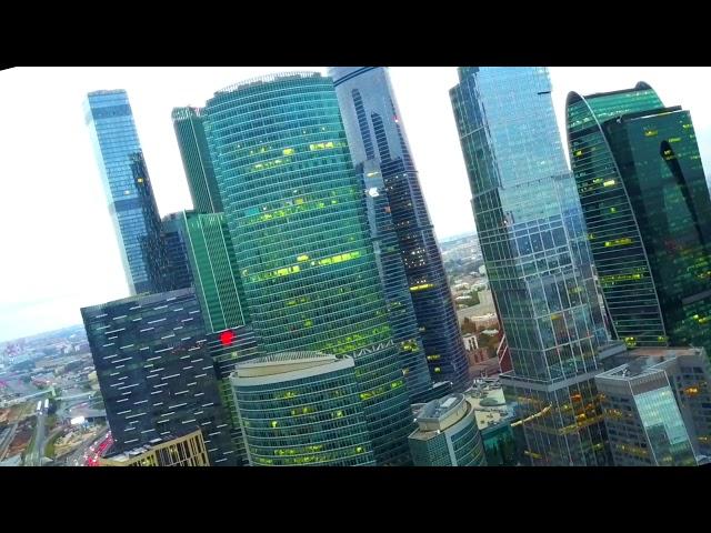 Moscow city/ Afimall с высоты птичьего полёта