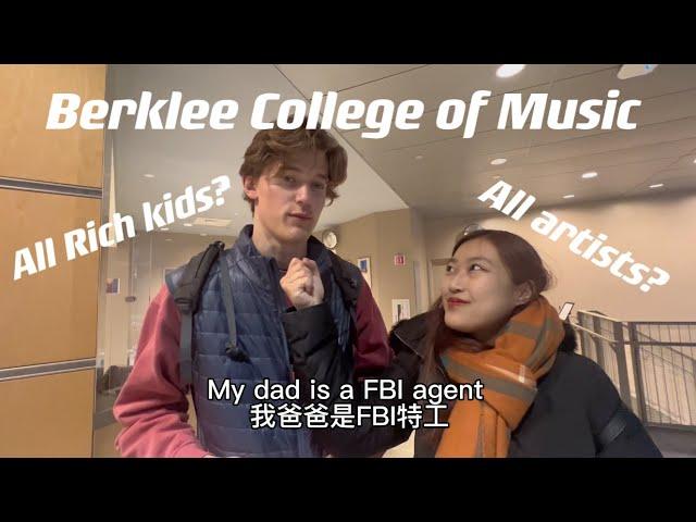 Asking Berklee College of Music students what do their parents do for a living