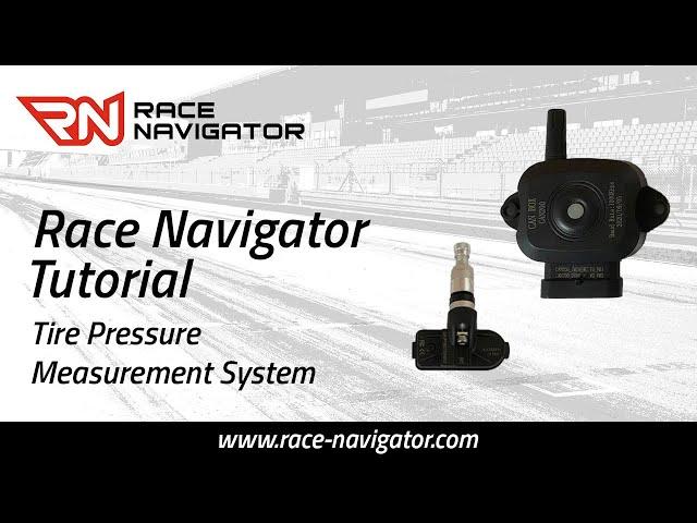 Race Navigator Tutorial – Tire Pressure Measurement System