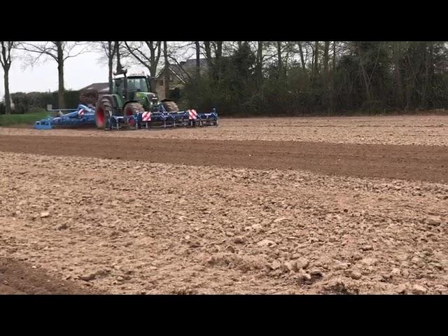 Fendt 820 + VSS f+ Lemken kompaktor K600