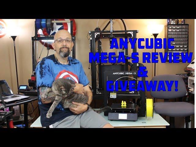 Anycubic Mega-S Review & Giveaway!!