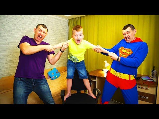 Два ПАПЫ вместо ОДНОГО!!! Матвей в ШОКЕ!!! Видео для детей Video For Kids Матвей Котофей для детей