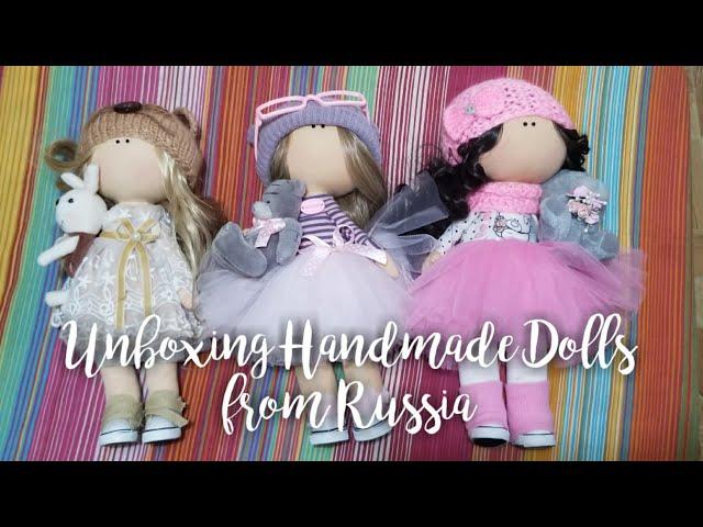 UNBOXING Handmade Dolls from Russia