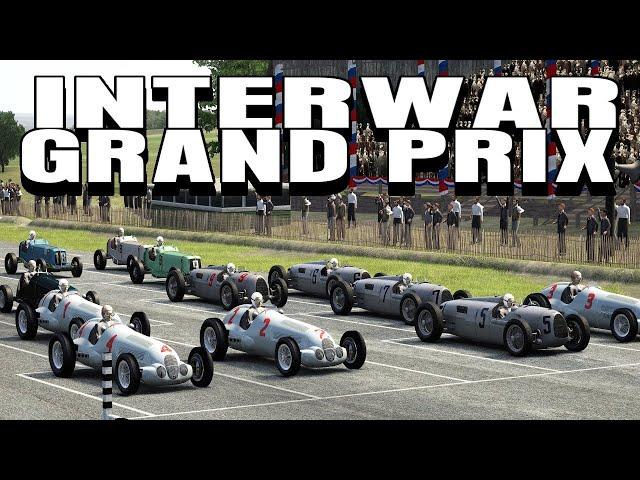 When the Germans Came to England - 1937 Donington Grand Prix - Assetto Corsa