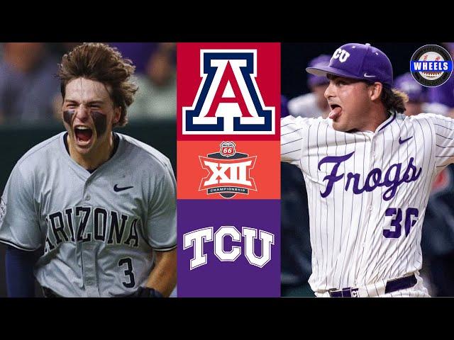 #4 Arizona vs #3 TCU | Big 12 Championship | 2025 College Baseball Highlights