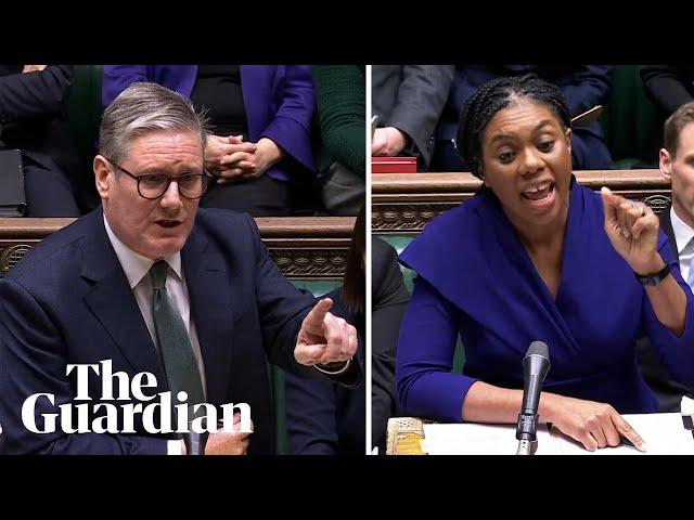 PMQs: Starmer rejects Badenoch claim of backing criminals over law-abiding people