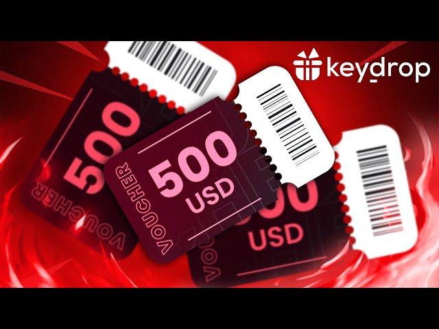 KeyDrop Promo Code - Free $500 on Balance - key-drop.com promo code