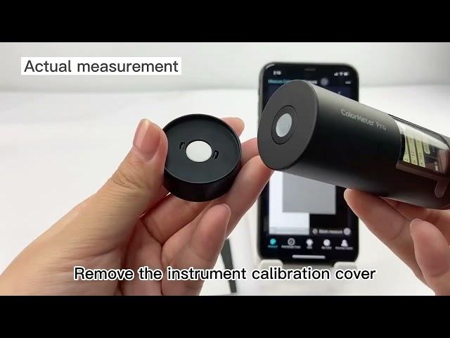 Color Meter APP and PC Operation Introduction