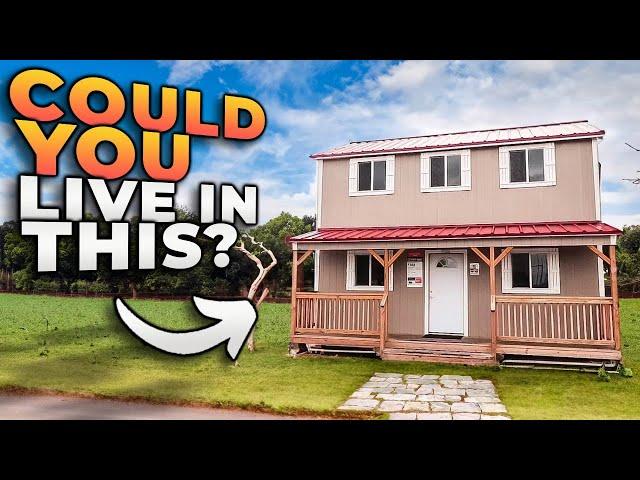 $30,000 Two Story Home Depot Tuff Shed to Tiny House