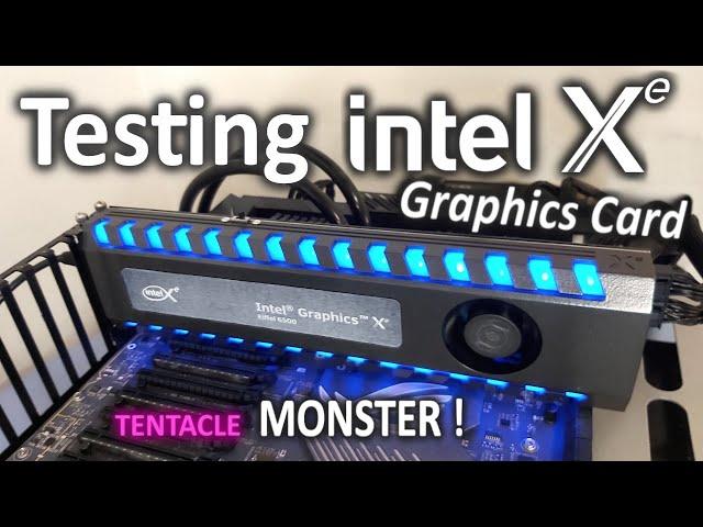 Testing new Intel Xe Gaming GPU - Eiffel 6500