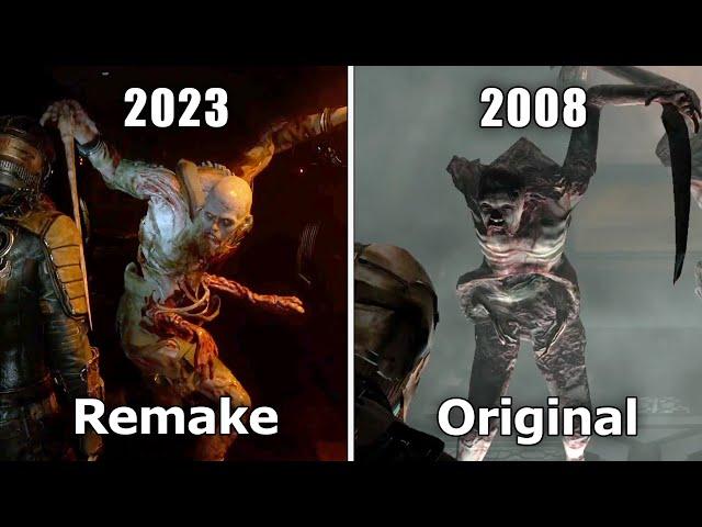 Dead Space Remake VS. Original - Monsters AI Comparison