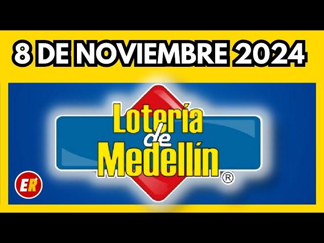 Resultado de la LOTERIA DE MEDELLIN del VIERNES 8 de noviembre de 2024 