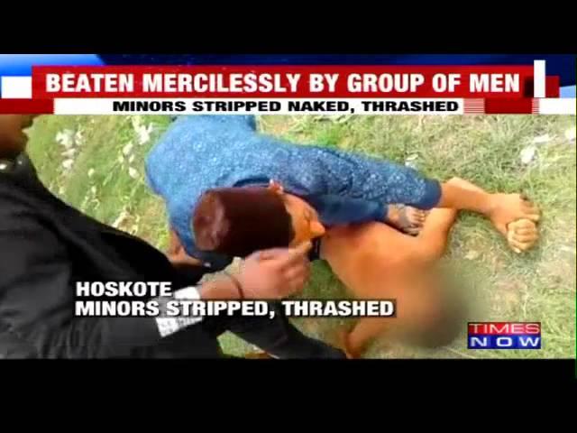 Minors Stripped & Thrashed for ‘Shoplifting’ in Bengaluru | Caught on Camera