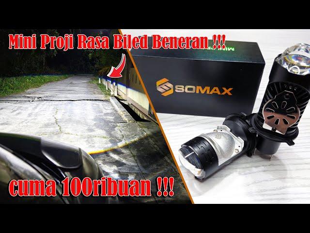 Review Mini Projector H4 Somax ZE5