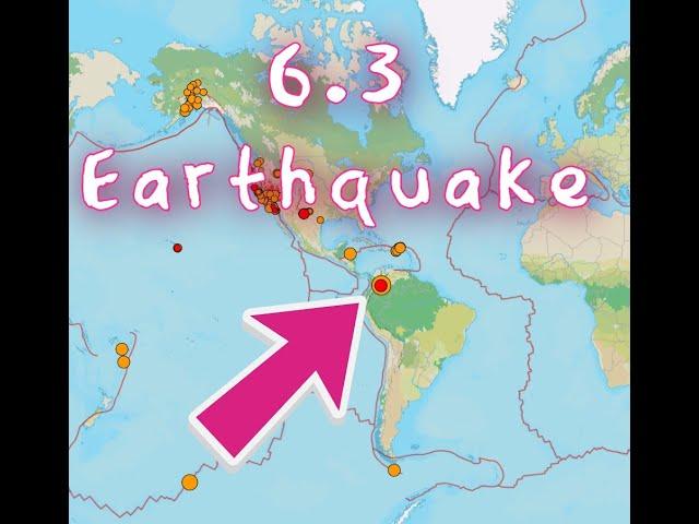 Shallow 6.3 Earthquake hits the Columbia Region. West Coast Earthquake update. Sunday 6/8/2025