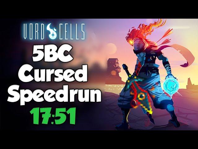 Dead Cells Speedrun | 5BC Cursed Sword (Hitless/No Damned) in 17 Minutes and 51 Seconds