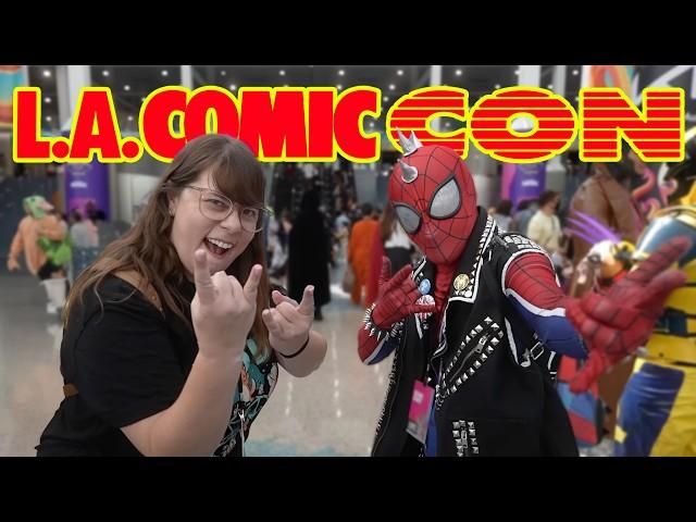 Inside The BIGGEST Comic Convention in Los Angeles!