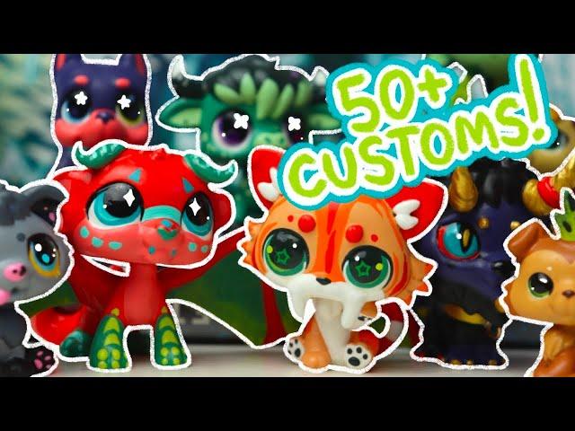 All The Customs I'm Selling At LPS Con! {OVER 50!}