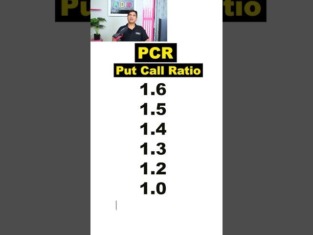 What is PCR (Put Call Ratio)? || How To Use it For Our Trading Decision? ||  #nifty, #banknifty