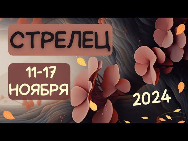 СТРЕЛЕЦ  11-17 НОЯБРЯ 2024 [Недельный прогноз]