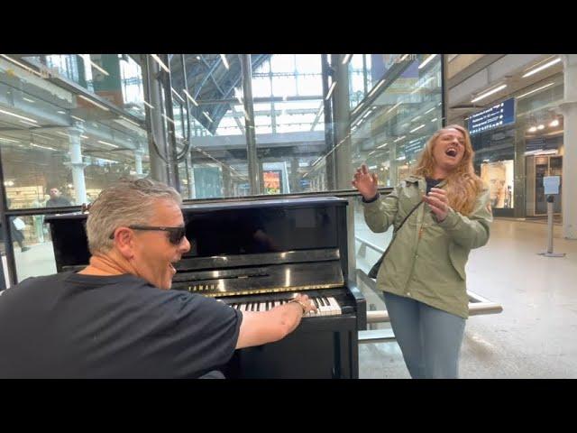 Red Head Girl's Raw Talent Rocks The Station