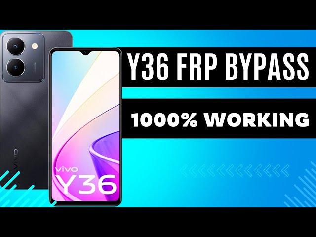 " Unlock Now! Vivo Y36 FRP Bypass Android 13 Tutorial "