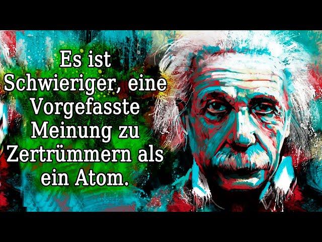 Zitate des großen gelehrten Genies Albert Einstein