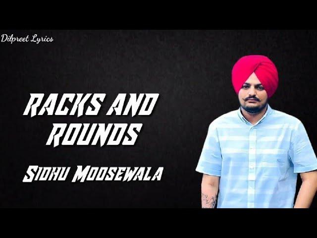 Racks And Rounds (Lyrics) - Sidhu Moosewala | Sikander Kahlon | The Kidd | Dilpreet Lyrics