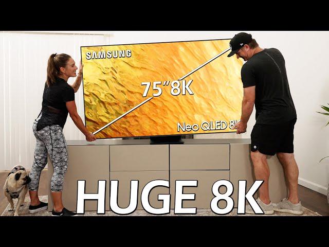 Samsung QN800B 8K QLED TV - 75" Huge 8K