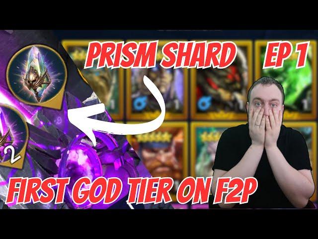 F2P UPDATE & GOT MY MASSIVE CHAMPION FROM PRISM SHARD | Raid: Shadow Legends |