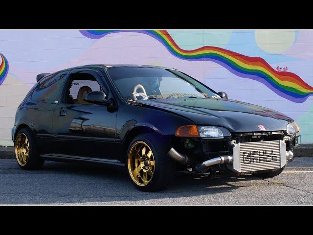 490HP TURBO HONDA EG Hatch REVIEW! The Most Fun Honda I've Ever Driven