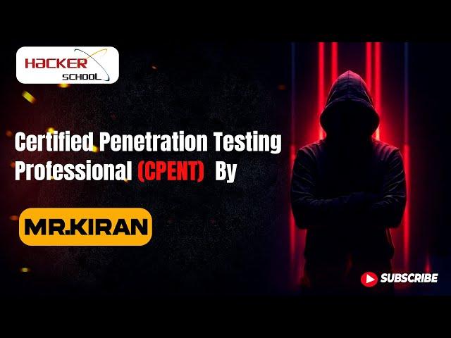 Certified Penetration Testing Professional Course | Penetration Testing Course in Hyderabad |(CPENT)