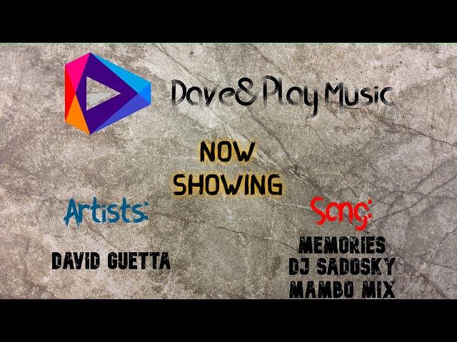 David Guetta - Memories (Mambo Remix)