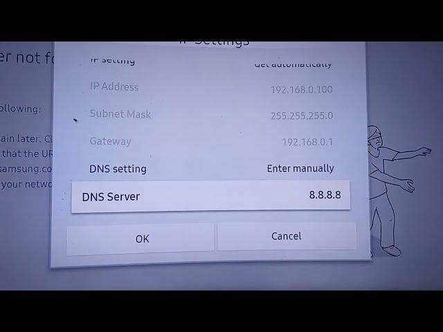 How to Change the DNS on your Samsung Smart TV Running Tizen OS? DNS Settings