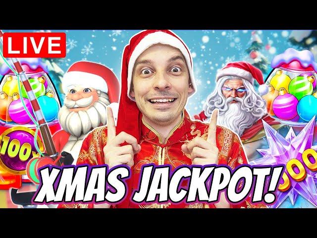 EASY MONEY on XMAS! Slots Live Casino Stream with mrBigSpin