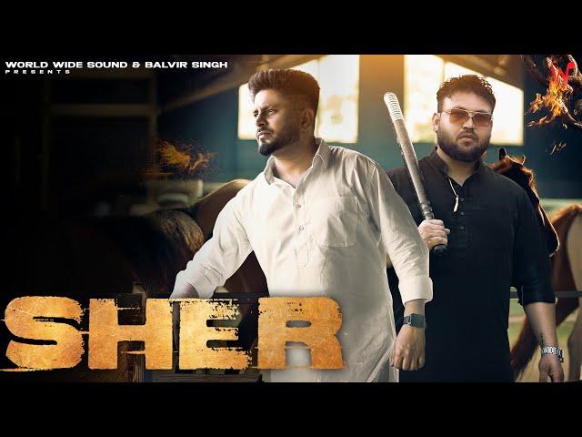 SHER (Official Video) MANI JAGPALPURIA FT SAM JAGPALPURIA |  NEW PUNJABI SONG  2024