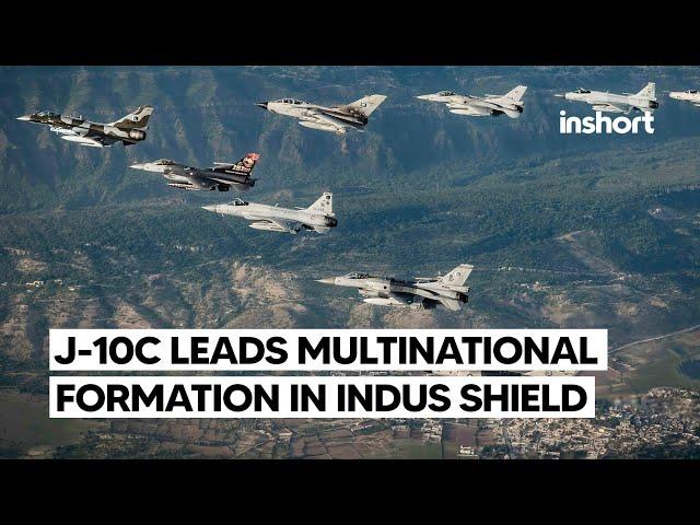 J-10C Leads Multinational Formation in Showcasing a Diverse Array of Allied Aircraft | InShort