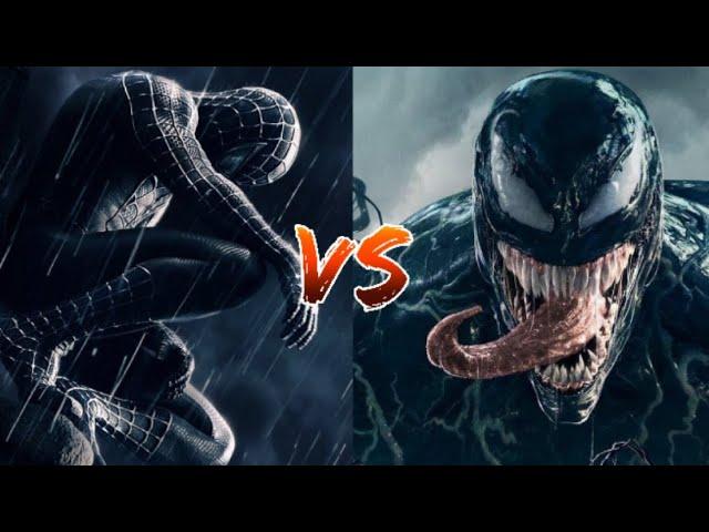 Black Suit Spider-Man vs. Venom 2018