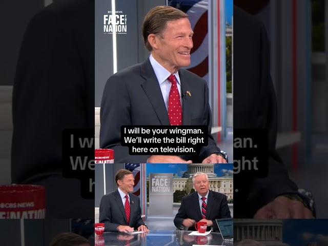 Blumenthal, Graham on more U.S. sanctions against Iran #shorts