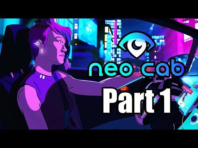 Neo Cab (2019) Nintendo Switch Gameplay Walkthrough Part 1 (No Commentary)