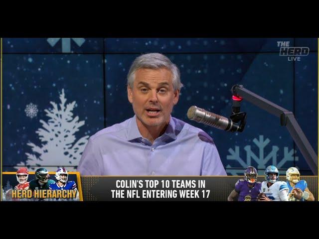 THE HERD | Colin Cowherd's SHOCKING Top 10 NFL Teams, Ravens Drop, Eagles Drop, Commanders Rise