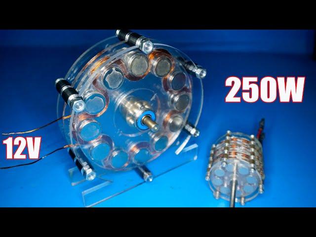 DIY Generator | How to make 250W generator