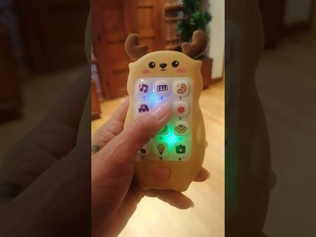 AMAZING DIGITAL PHONE TOY #asmr #soundeffects #cute #digitallearning #phonetoy