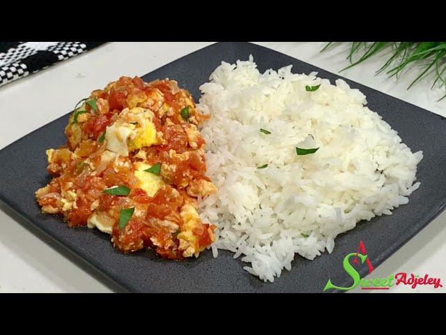 EGG SAUCE EASY BREAKFAST OR LUNCH IDEA, YOUR FAMILY WOULD ASK FOR MORE