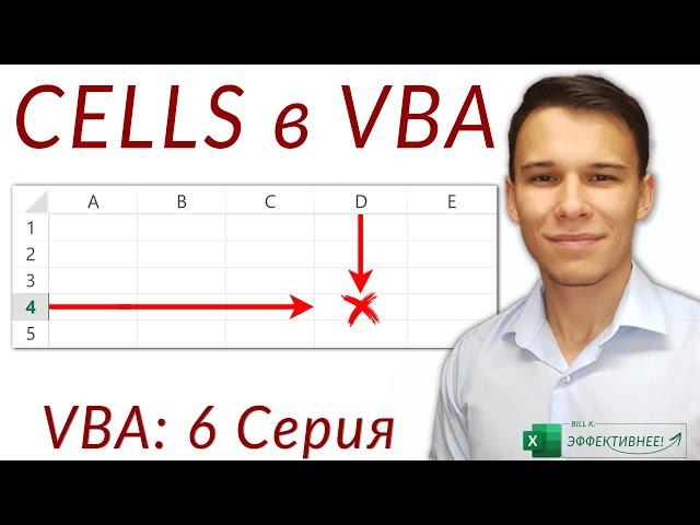 Ячейки в VBA: Как использовать Cells в VBA (Серия VBA 6)